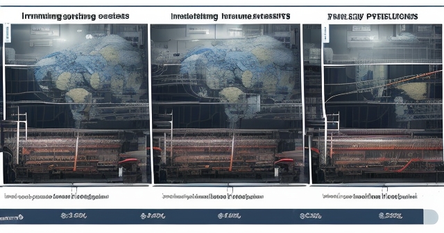 圖形顯示關稅對供應鏈的影響