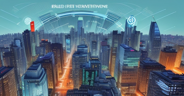 描繪影響市場的貿易協定的抽象表現。