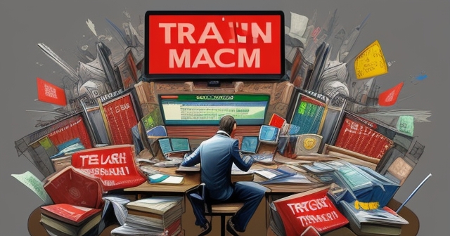 交易風險插圖風格