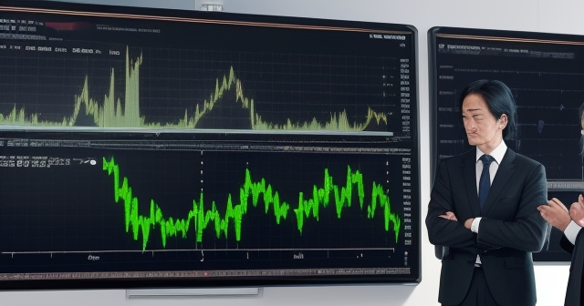 一個融合日元符號與全球貨幣的畫面。