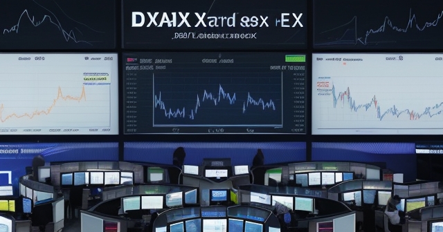 德國DAX指數的抽象表現圖