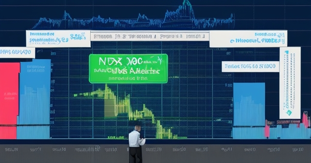 納斯達克 100 指數的成長圖
