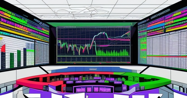 股票市場指數卡通圖