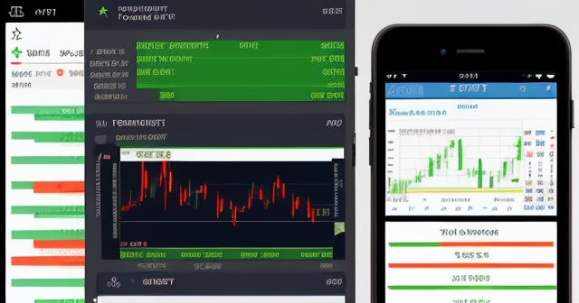 手機上的 FXStreet 應用程式,顯示圖表
