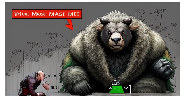 一位交易者因價格圖表感到壓力