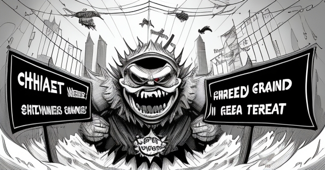 平衡恐懼與貪婪的圖像