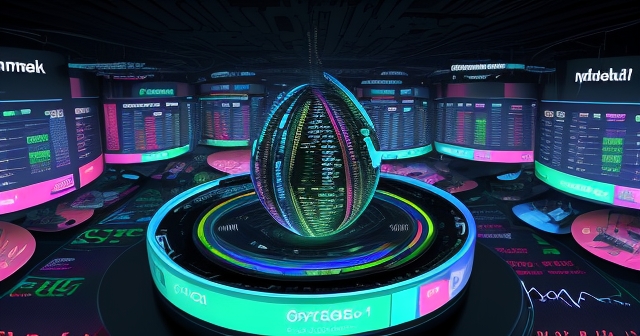 充滿活力的加密貨幣市場，交易者們正忙碌進行交易
