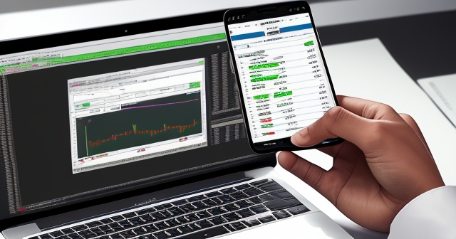 用戶在使用MetaTrader 4行動版進行交易