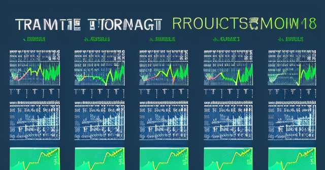 股票市場趨勢可視化圖