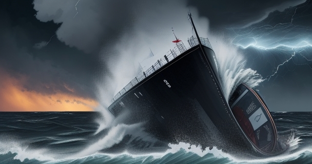 多樣債券在動盪海洋中的情景