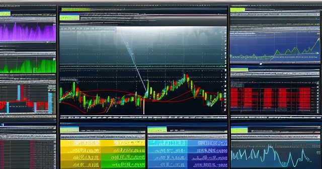 移動平均線的示意圖