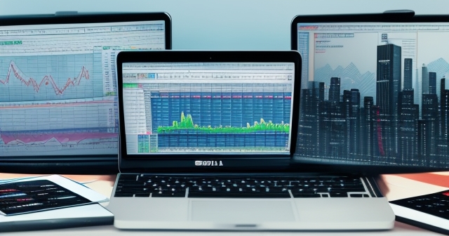 財務數據分析的特寫