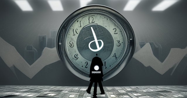 一間靜默房間裡充滿經濟圖表