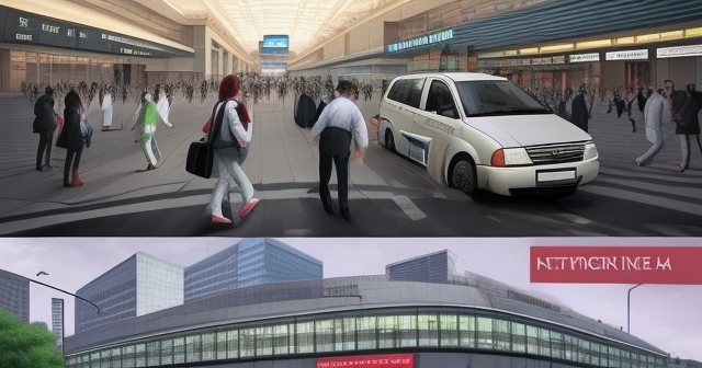 擁擠的醫院場景,醫療資源緊張