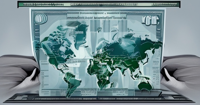 顯示股市波動的動態圖形