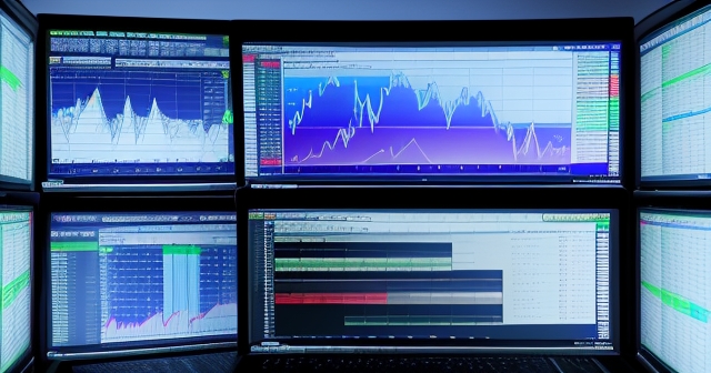 納斯達克指數期貨市場的動態圖