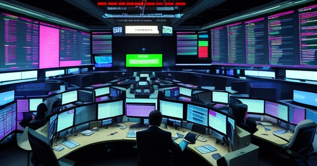 未來交易機器人的概念畫面