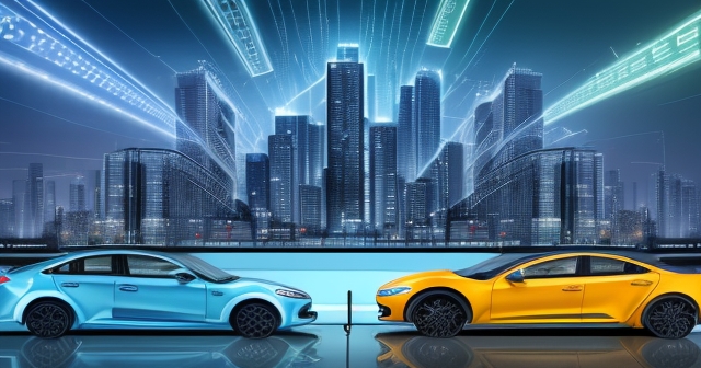 工廠內部正在使用數位技術進行生產