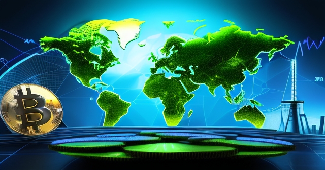 加密貨幣市場動態的視覺化資料