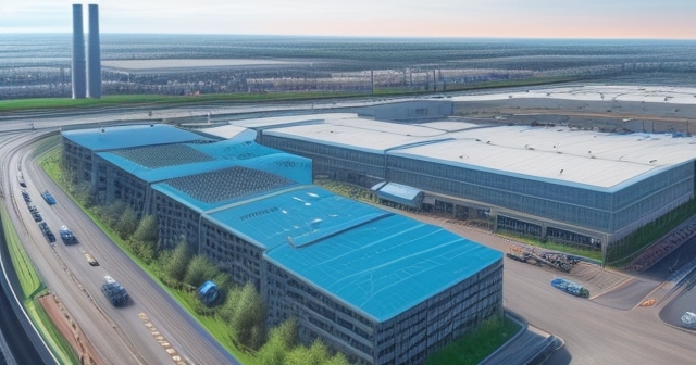 許多電動車正在街上行駛