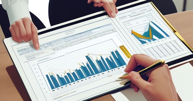 一群多元人士在現代環境中討論投資策略