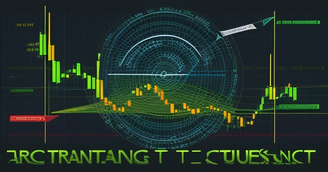示意圖顯示市場中的支撐與阻力運作原理