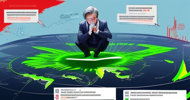 全球股市因關稅政策受到衝擊的場景