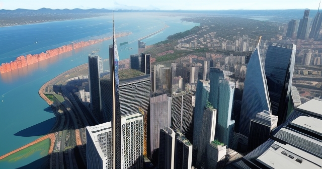 市場情況的視覺化圖示