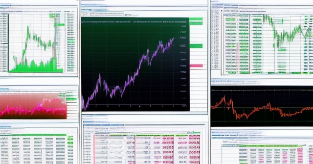 自上而下展示的杯柄型態