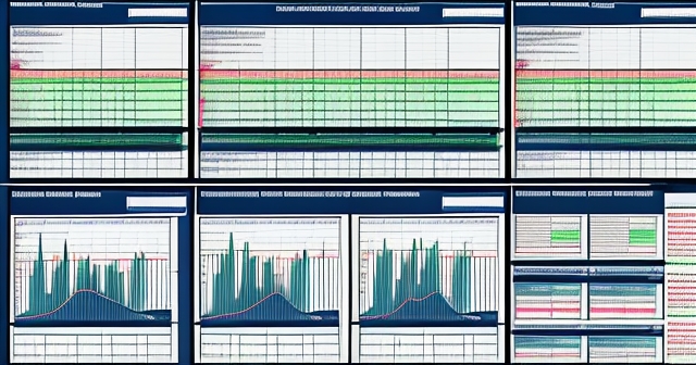 分析股票模式的圖形