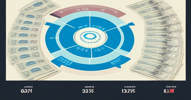 根據利率流動的資金流動狀況餅圖