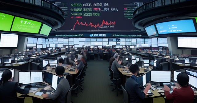 一位新手正在使用模擬帳戶練習交易