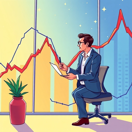 一個動態的金融環境，描繪出樂觀與成長的景象