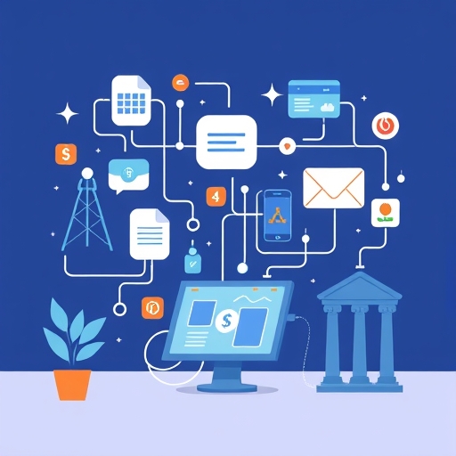 無縫線上支付系統圖示