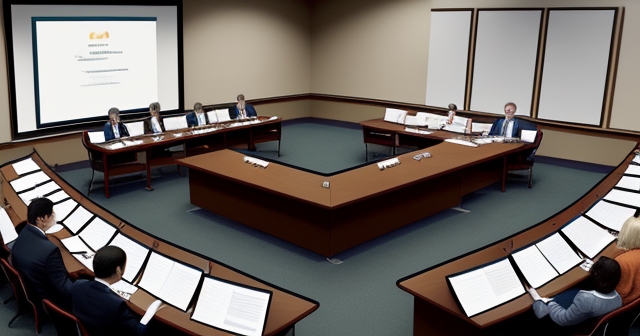 投資者與管理層互動的場景