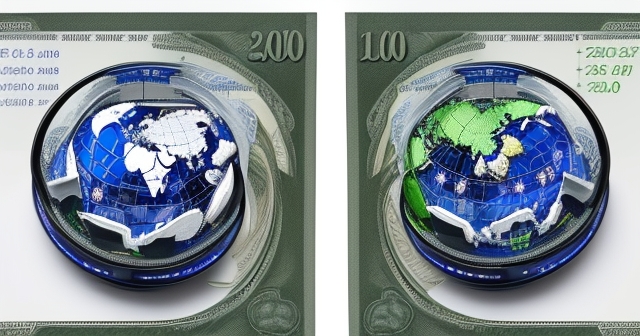 一幅描繪貨幣交易動態的插圖