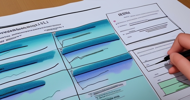經濟數據分析的概念插圖