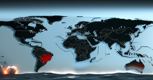 股票市場的波動圖表