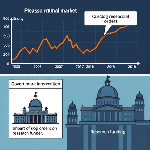政府政策干預的示意圖