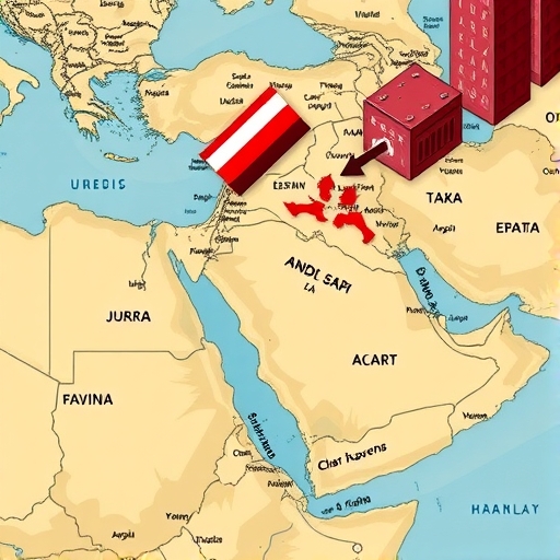 中東地緊張局勢升溫的插圖