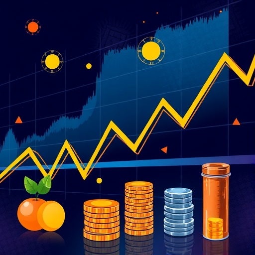 一位男子正在街頭交易股票