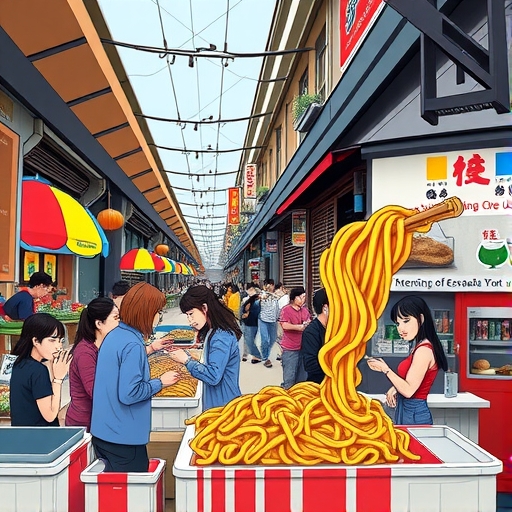 台北充滿活力的美食市場