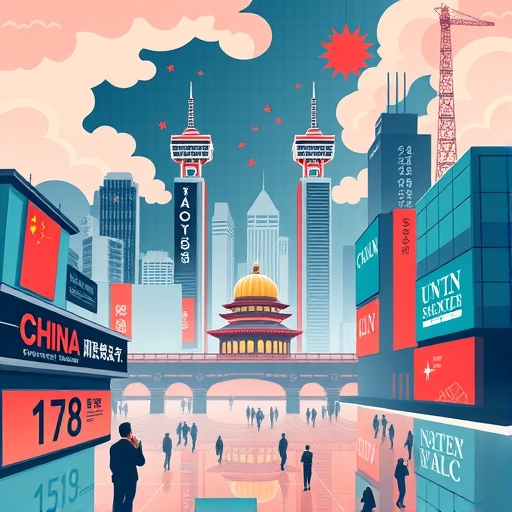 政府進行股票市場干預的動態視覺效果