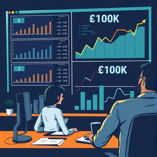 專家討論投資策略會議的場景