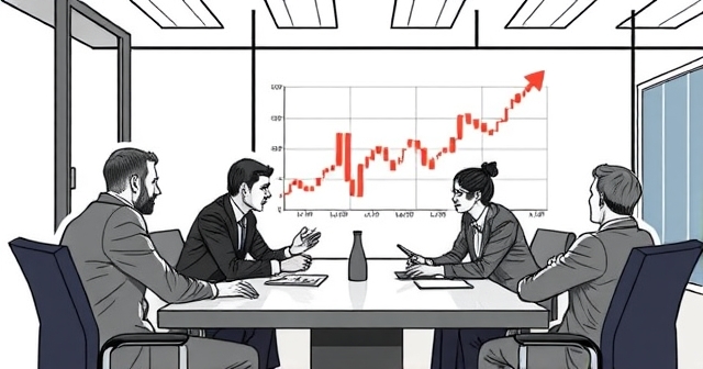 商業會議中討論併購事宜