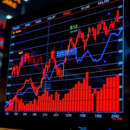 股票市場趨勢分析圖表