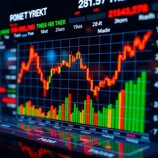 股票市場趨勢分析圖表