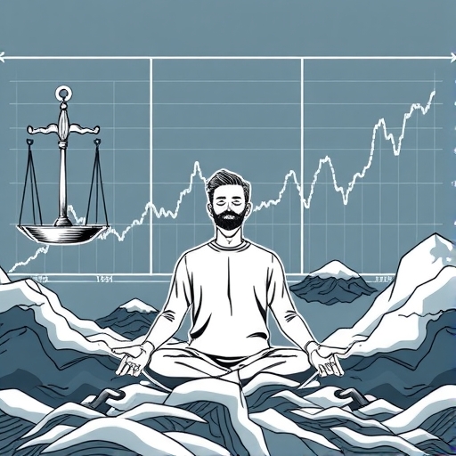 交易者在風暴中的市場中導航