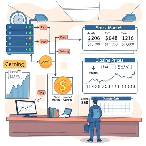 一個顯示公平市場價格發現的資訊圖表