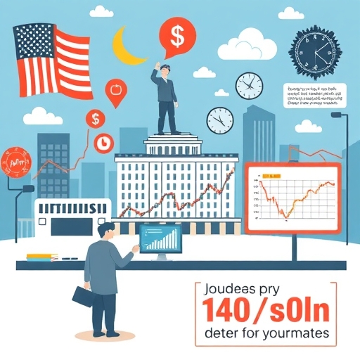 股票市場競價過程的詳細插圖